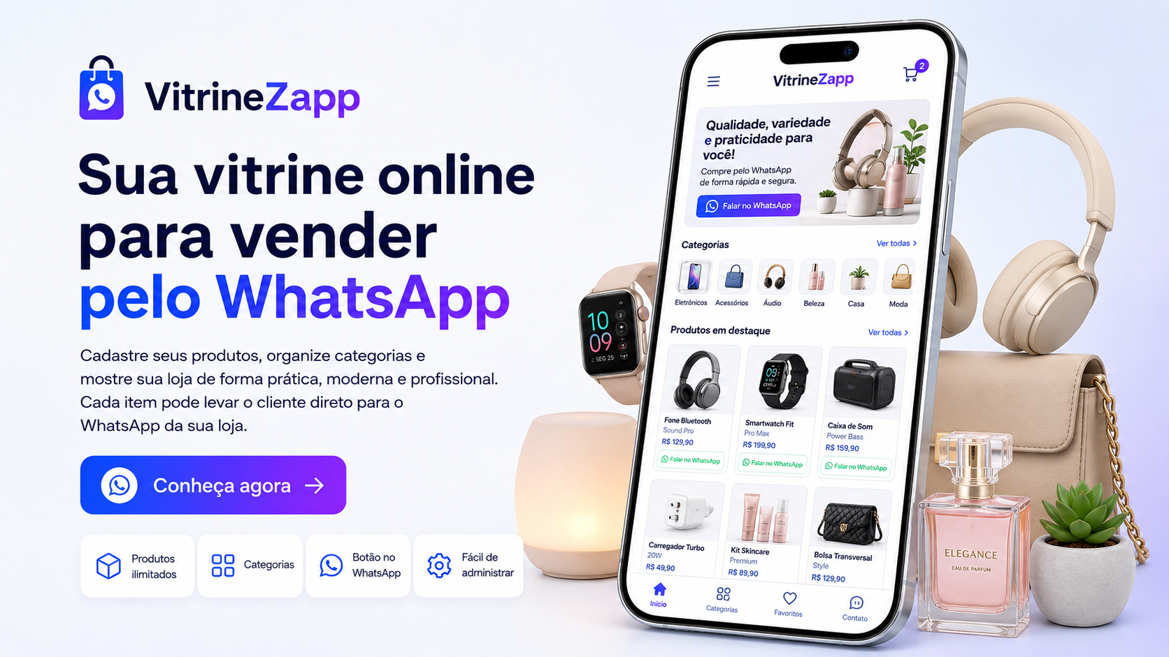 VitrineZapp - Vitrine Online para vender pelo WhatsApp